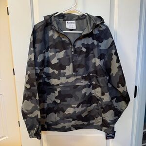 NWT Women's Camo Champion Stadium Wind Breaker Size S